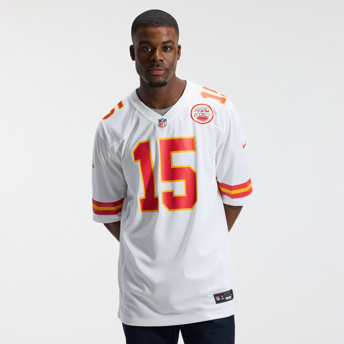 Men's Kansas City Chiefs Patrick Mahomes Nike White Game Jersey