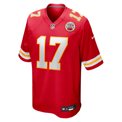 Men's Kansas City Chiefs Richie James Nike Red Game Jersey