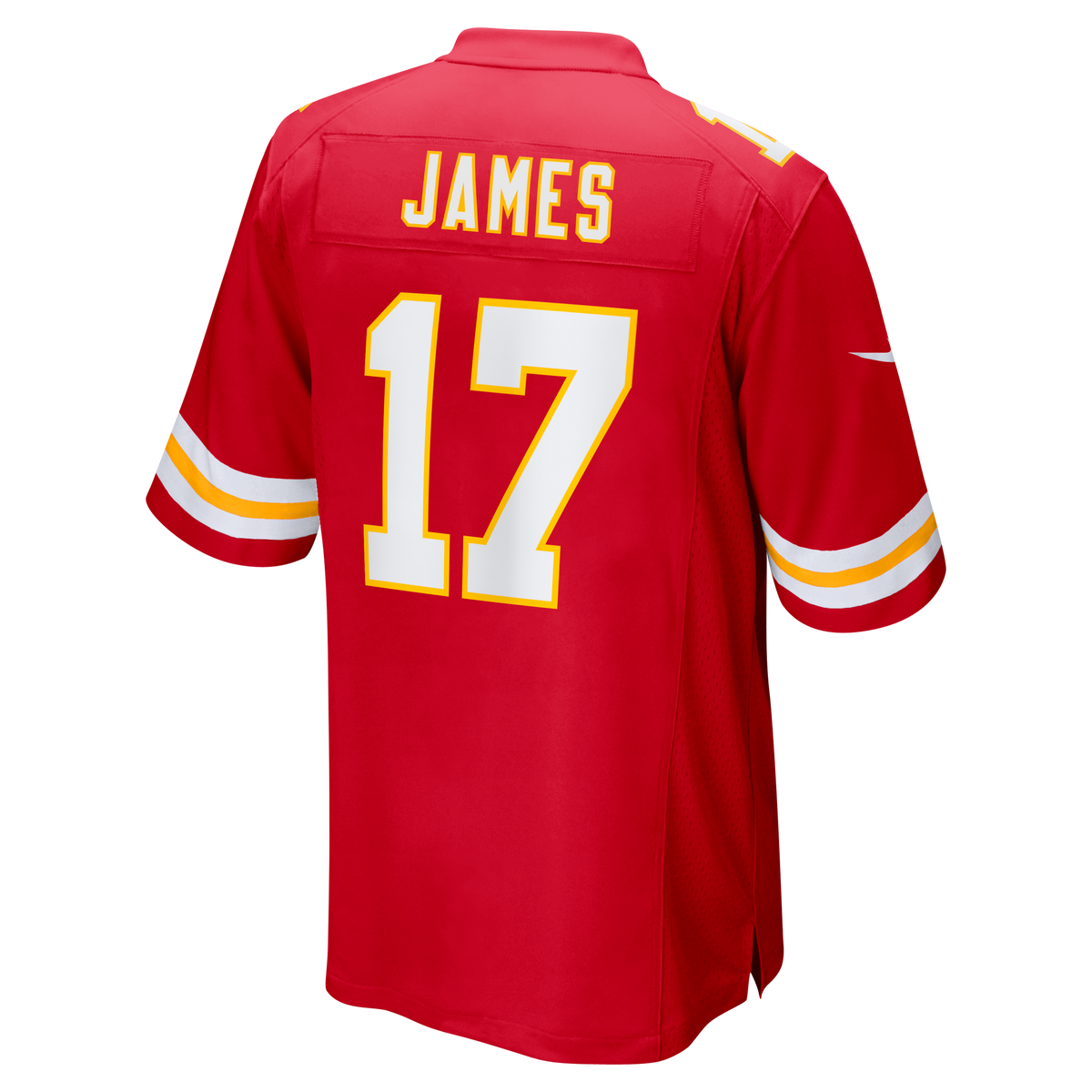 Men's Kansas City Chiefs Richie James Nike Red Game Jersey