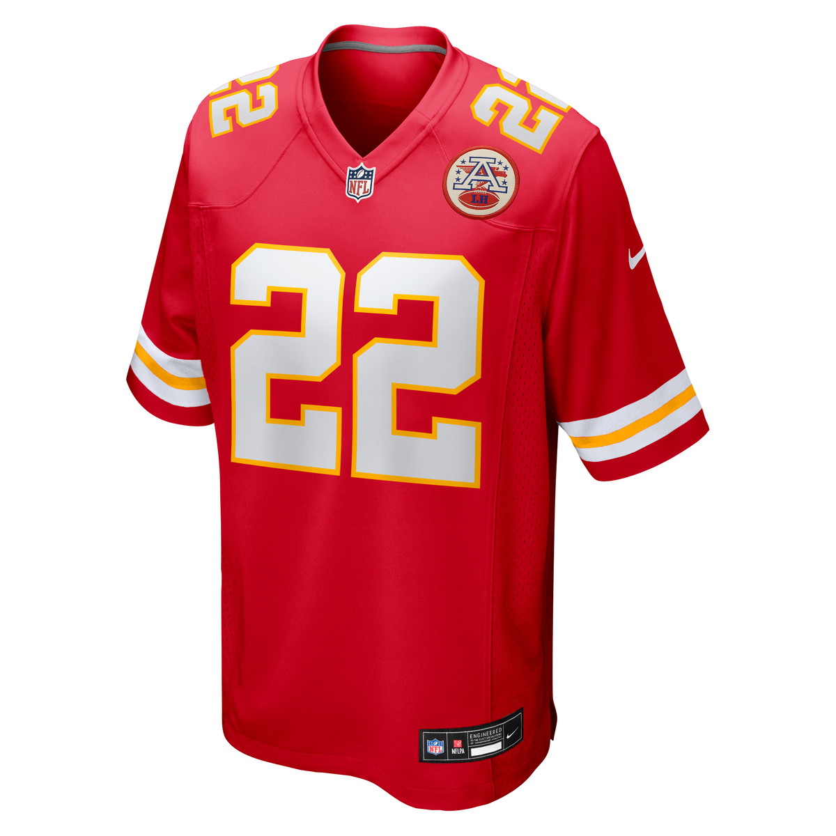 Men's Kansas City Chiefs Trent McDuffie Nike Red Game Jersey