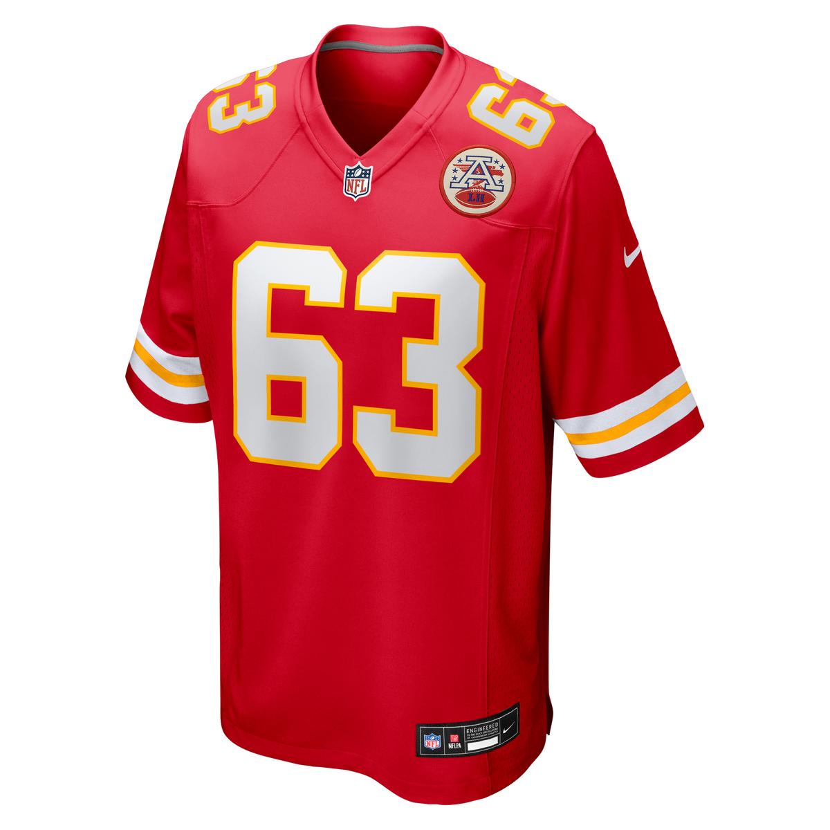 Men's Kansas City Chiefs Willie Lanier Nike Red Retired Player Jersey