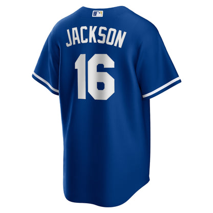 Men's Kansas City Royals Bo Jackson Nike Rush Blue Alternate 2 Replica Jersey