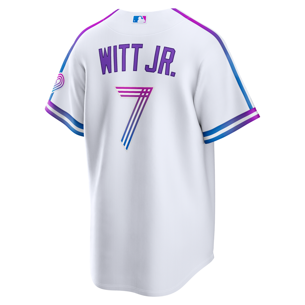 Men's Kansas City Royals Bobby Witt Jr. Nike White 2026 City Connect Stadium Jersey