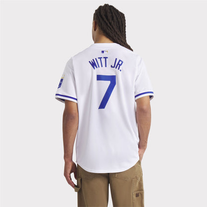 Men's Kansas City Royals Bobby Witt Jr. Nike White Home Limited Player Jersey