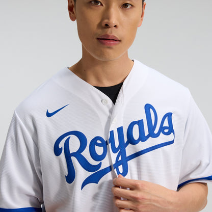 Men's Kansas City Royals Bobby Witt Jr. Nike White Home Replica Player Jersey