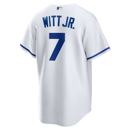 Men's Kansas City Royals Bobby Witt Jr. Nike White Home Replica Player Jersey
