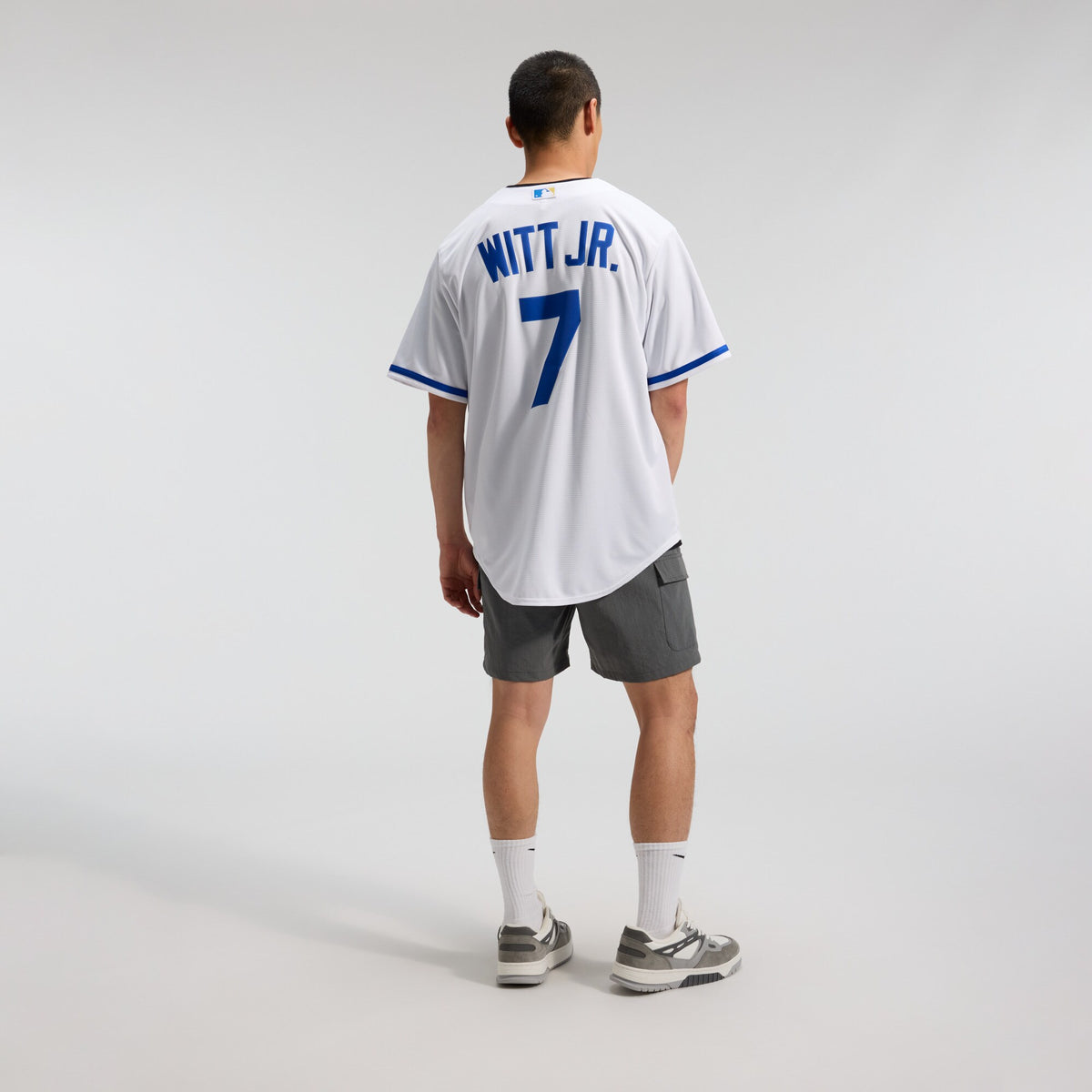 Men's Kansas City Royals Bobby Witt Jr. Nike White Home Replica Player Jersey