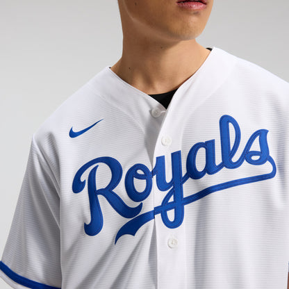 Men's Kansas City Royals Bobby Witt Jr. Nike White Home Replica Player Jersey