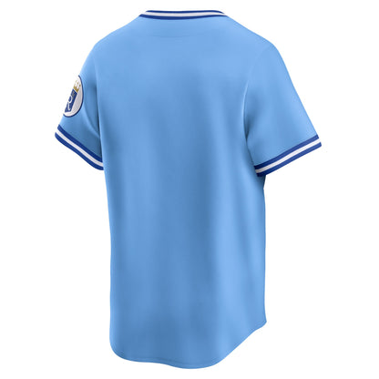 Men's Kansas City Royals Nike Light Blue Cooperstown Collection Limited Jersey