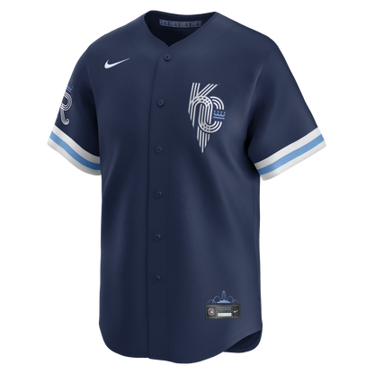 Men's Kansas City Royals Nike Navy City Connect Limited Jersey