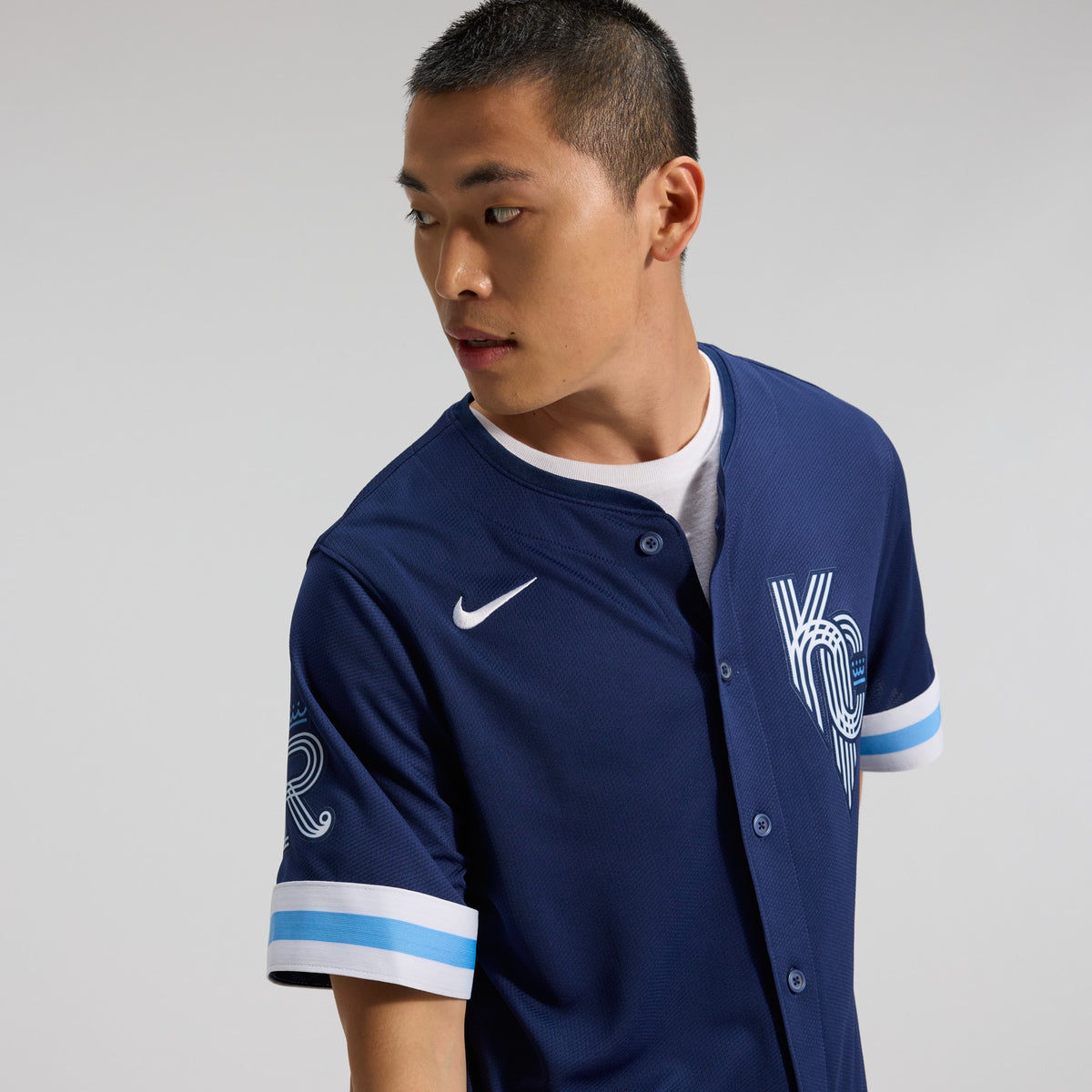 Men's Kansas City Royals Nike Navy City Connect Limited Jersey