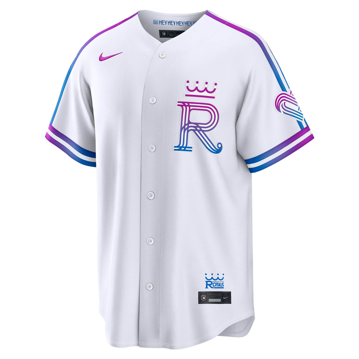 Men's Kansas City Royals Nike White 2026 City Connect Stadium Jersey