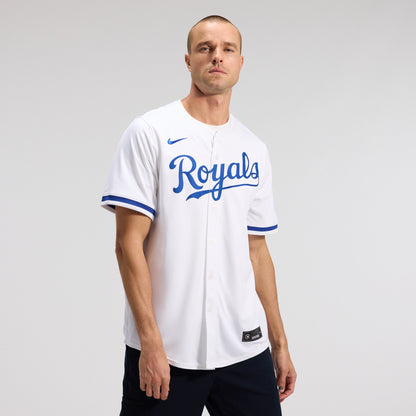 Men's Kansas City Royals Nike White Home Limited Jersey