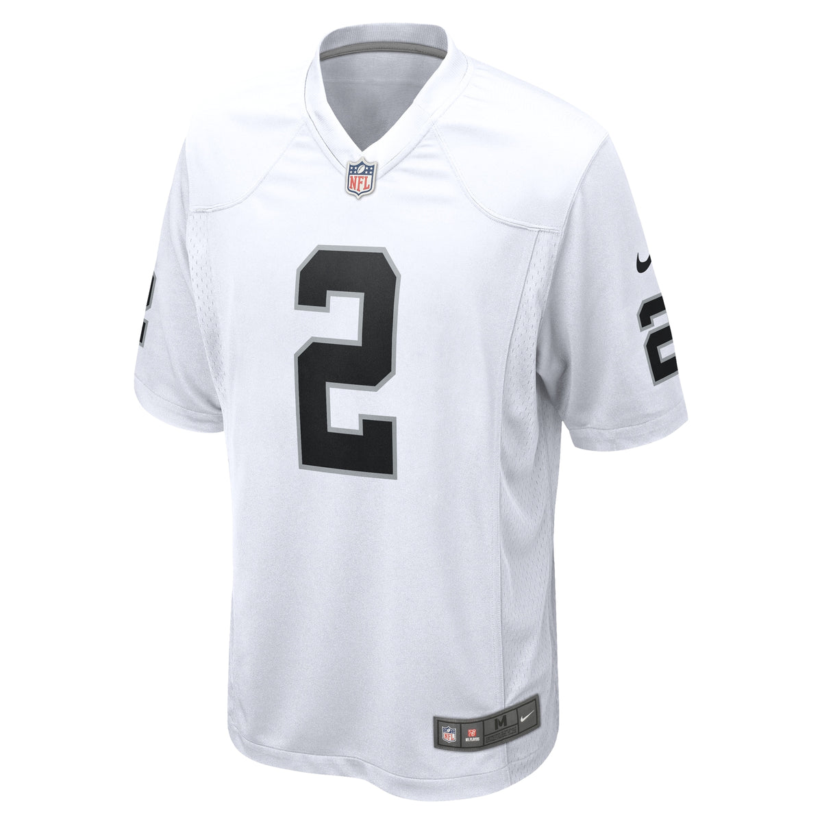 Men's Las Vegas Raiders Ashton Jeanty Nike White Game Jersey