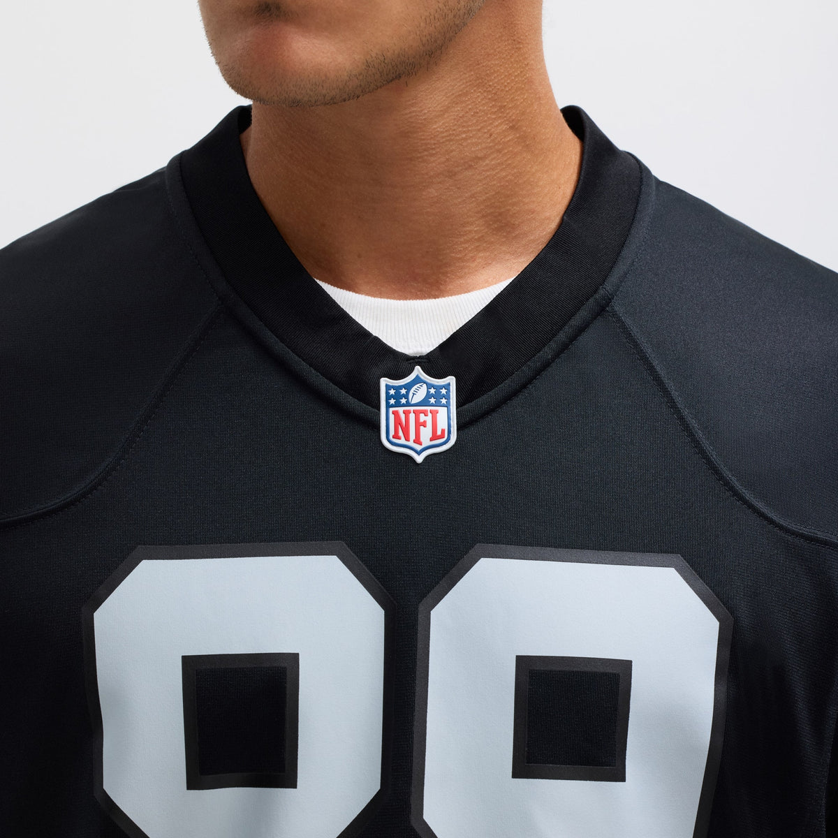 Men's Las Vegas Raiders Brock Bowers Nike Black Player Game Jersey