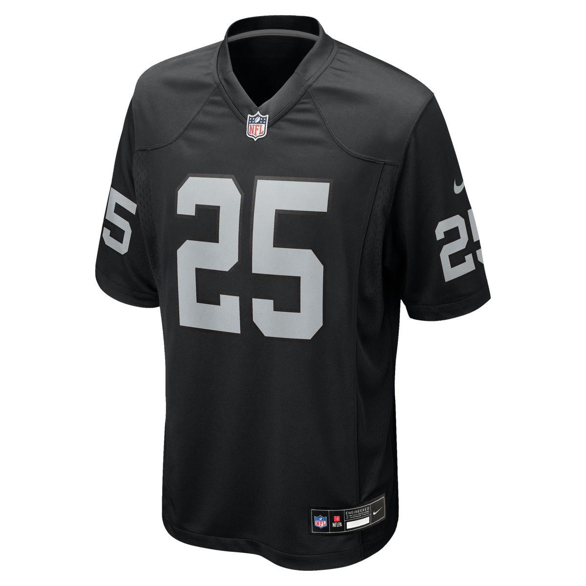 Men's Las Vegas Raiders Decamerion Richardson Nike Black Team Game Jersey
