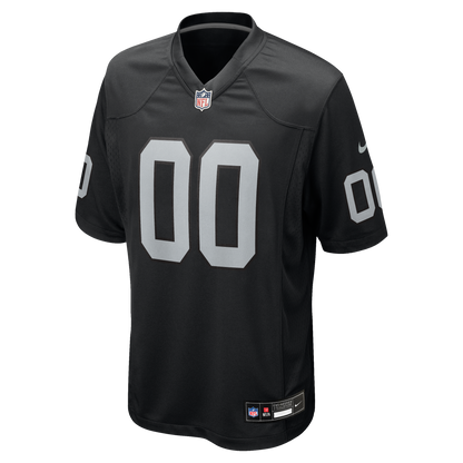 Men's Las Vegas Raiders Jim Otto Nike Black Game Retired Player Jersey