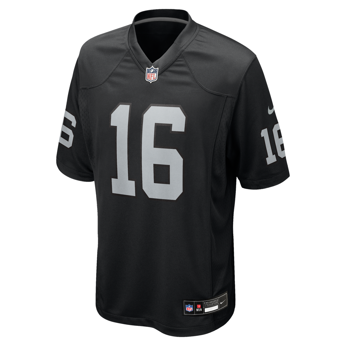 Men's Las Vegas Raiders Jim Plunkett Nike Black Game Retired Player Jersey