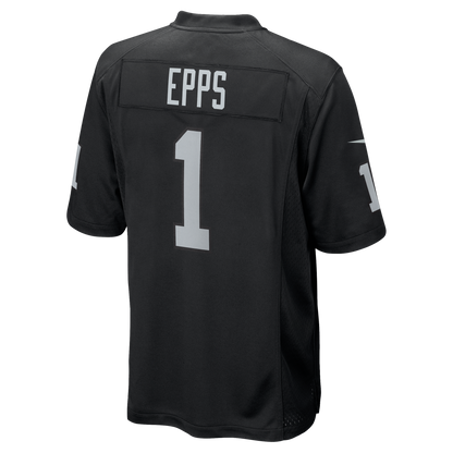 Men's Las Vegas Raiders Marcus Epps Nike Black Game Player Jersey
