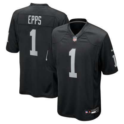 Men's Las Vegas Raiders Marcus Epps Nike Black Game Player Jersey