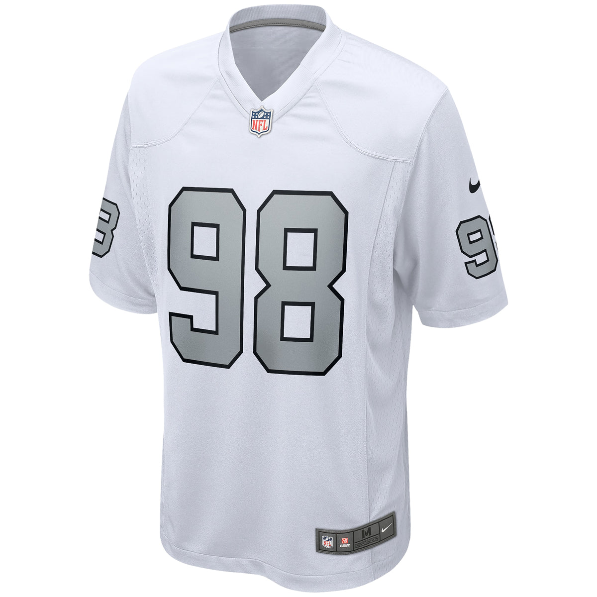 Men's Las Vegas Raiders Maxx Crosby Nike White Alternate Game Jersey