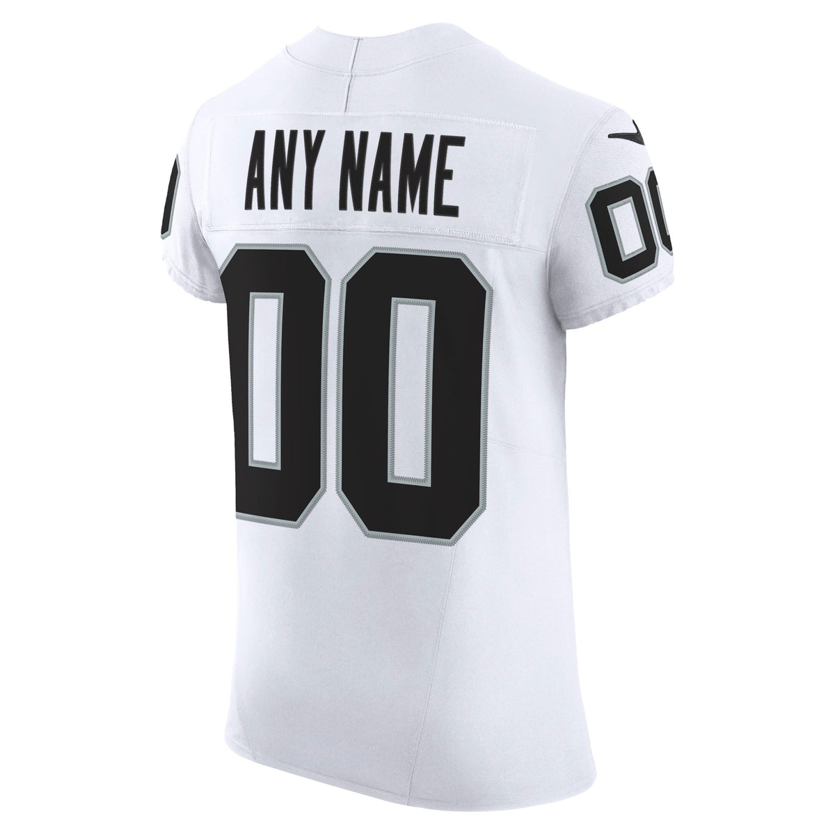 Men's Las Vegas Raiders Nike White Vapor F.U.S.E. Elite Custom Jersey