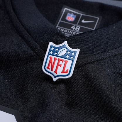 Men's Las Vegas Raiders Richard Seymour Nike Black Retired Player Game Jersey