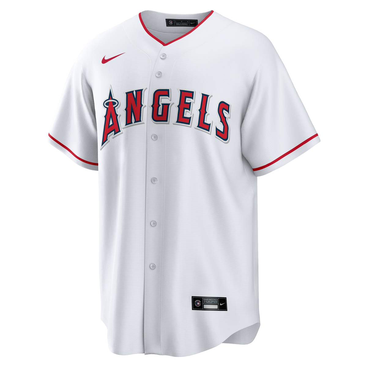 Men's Los Angeles Angels Albert Pujols Nike White Home Retired Player Replica Jersey