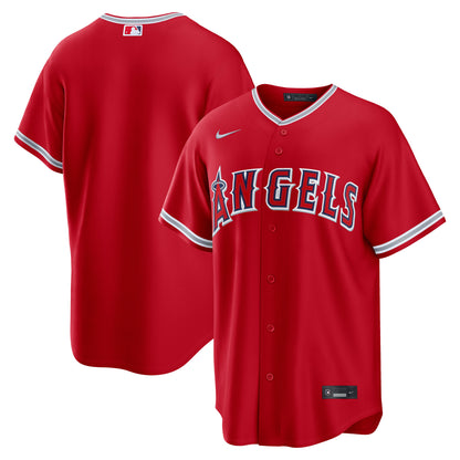 Men's Los Angeles Angels Nike Red Alternate Replica Jersey