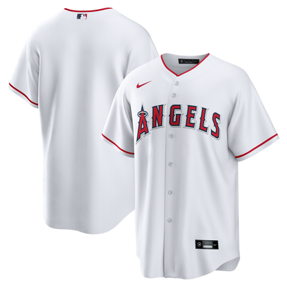 Men's Los Angeles Angels Nike White Home Big & Tall Replica Jersey