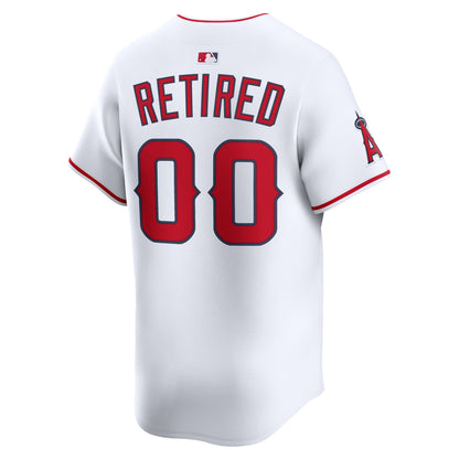 Men's Los Angeles Angels Nike White Home Limited Pick-A-Player Retired Roster Jersey