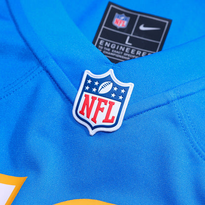 Men's Los Angeles Chargers Andre James Nike Powder Blue Team Game Jersey