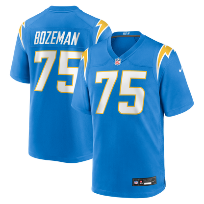 Men's Los Angeles Chargers Bradley Bozeman Nike Powder Blue Game Jersey