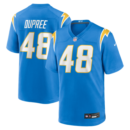 Men's Los Angeles Chargers Bud Dupree Nike Powder Blue Team Game Jersey