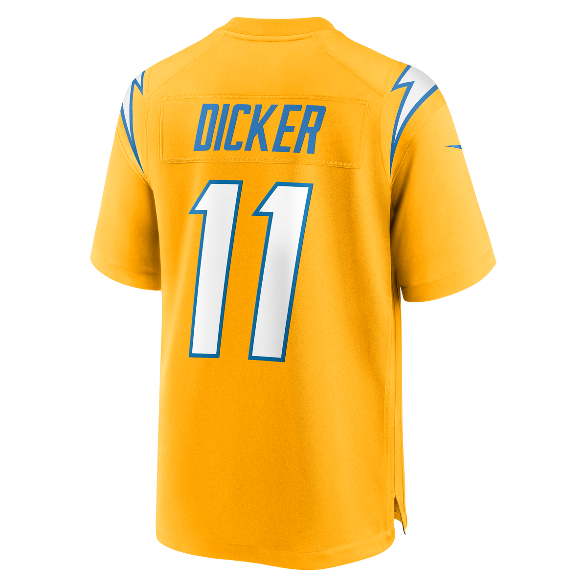 Men's Los Angeles Chargers Cameron Dicker Nike Gold Alternate Game Jersey