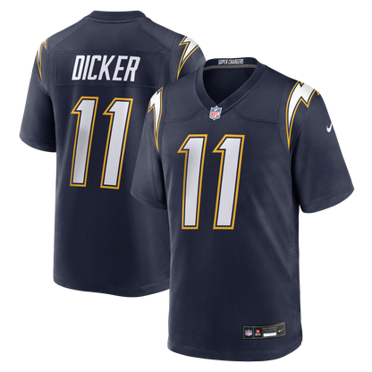 Men's Los Angeles Chargers Cameron Dicker Nike Navy Alternate Game Jersey