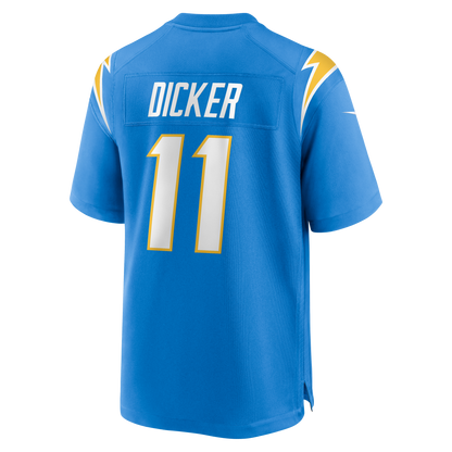 Men's Los Angeles Chargers Cameron Dicker Nike Powder Blue Game Jersey