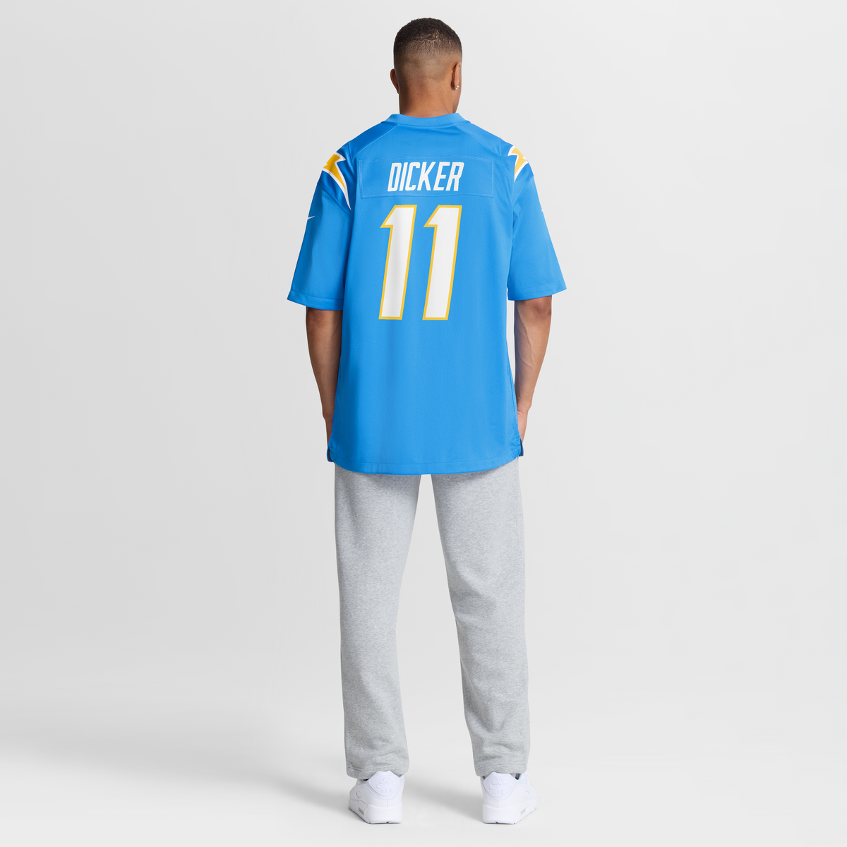 Men's Los Angeles Chargers Cameron Dicker Nike Powder Blue Game Jersey