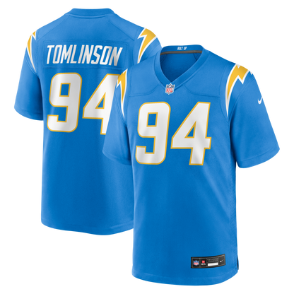 Men's Los Angeles Chargers Dalvin Tomlinson Nike Powder Blue Team Game Jersey