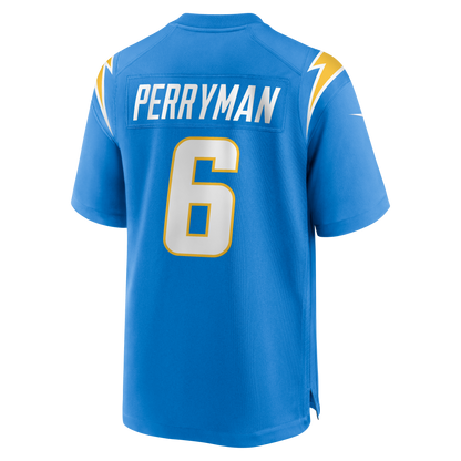 Men's Los Angeles Chargers Denzel Perryman Nike Powder Blue Team Game Jersey