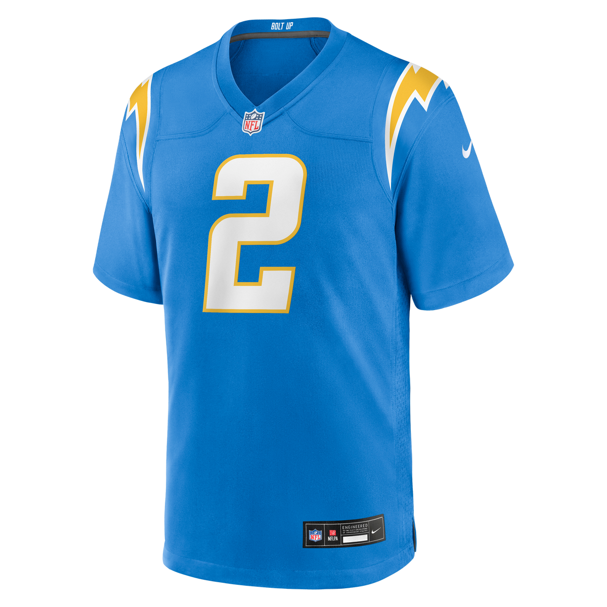 Men's Los Angeles Chargers Elijah Molden Nike Powder Blue Team Game Jersey