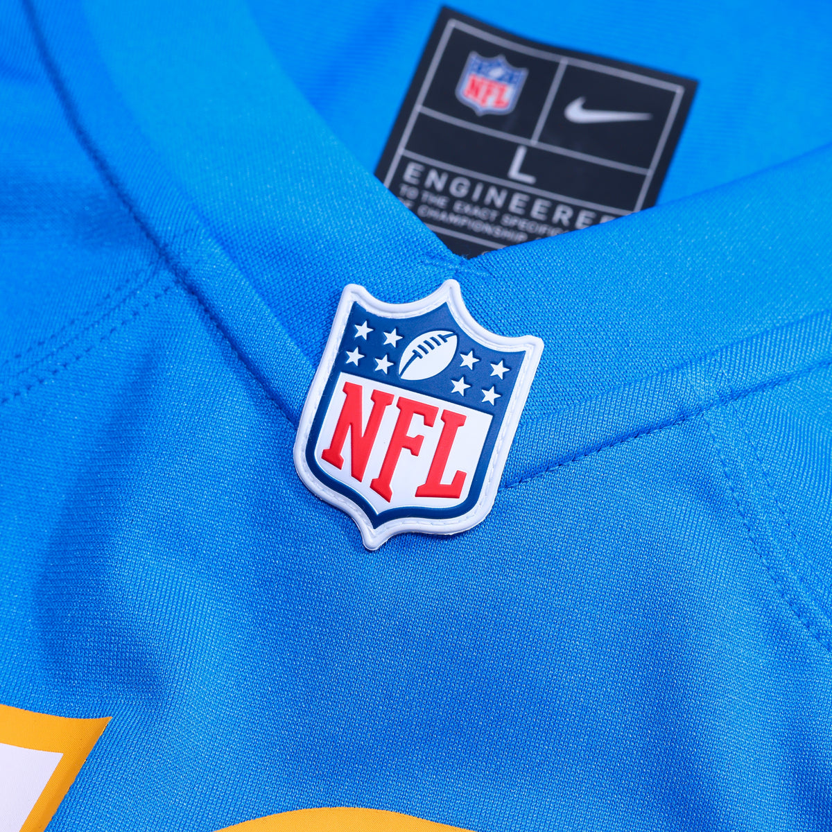 Men's Los Angeles Chargers Eric Rogers Nike Powder Blue Team Game Jersey