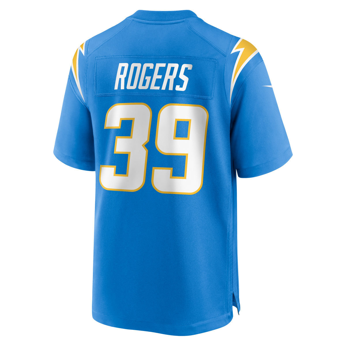 Men's Los Angeles Chargers Eric Rogers Nike Powder Blue Team Game Jersey