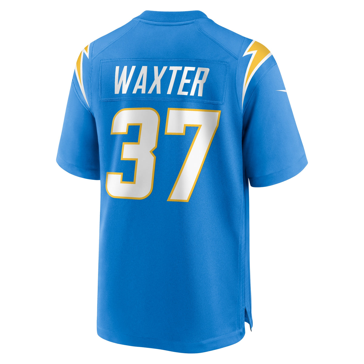Men's Los Angeles Chargers Isas Waxter Nike Powder Blue Team Game Jersey