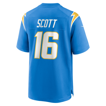 Men's Los Angeles Chargers JK Scott Nike Powder Blue Game Jersey