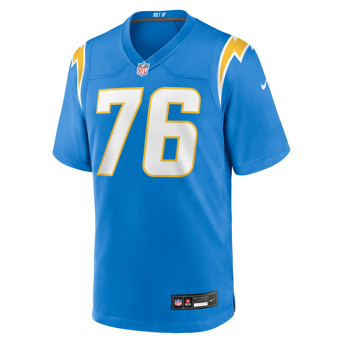 Men's Los Angeles Chargers Joe Alt Nike Powder Blue Player Game Jersey