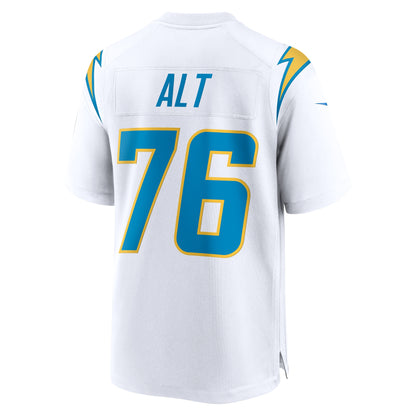 Men's Los Angeles Chargers Joe Alt Nike White Player Game Jersey