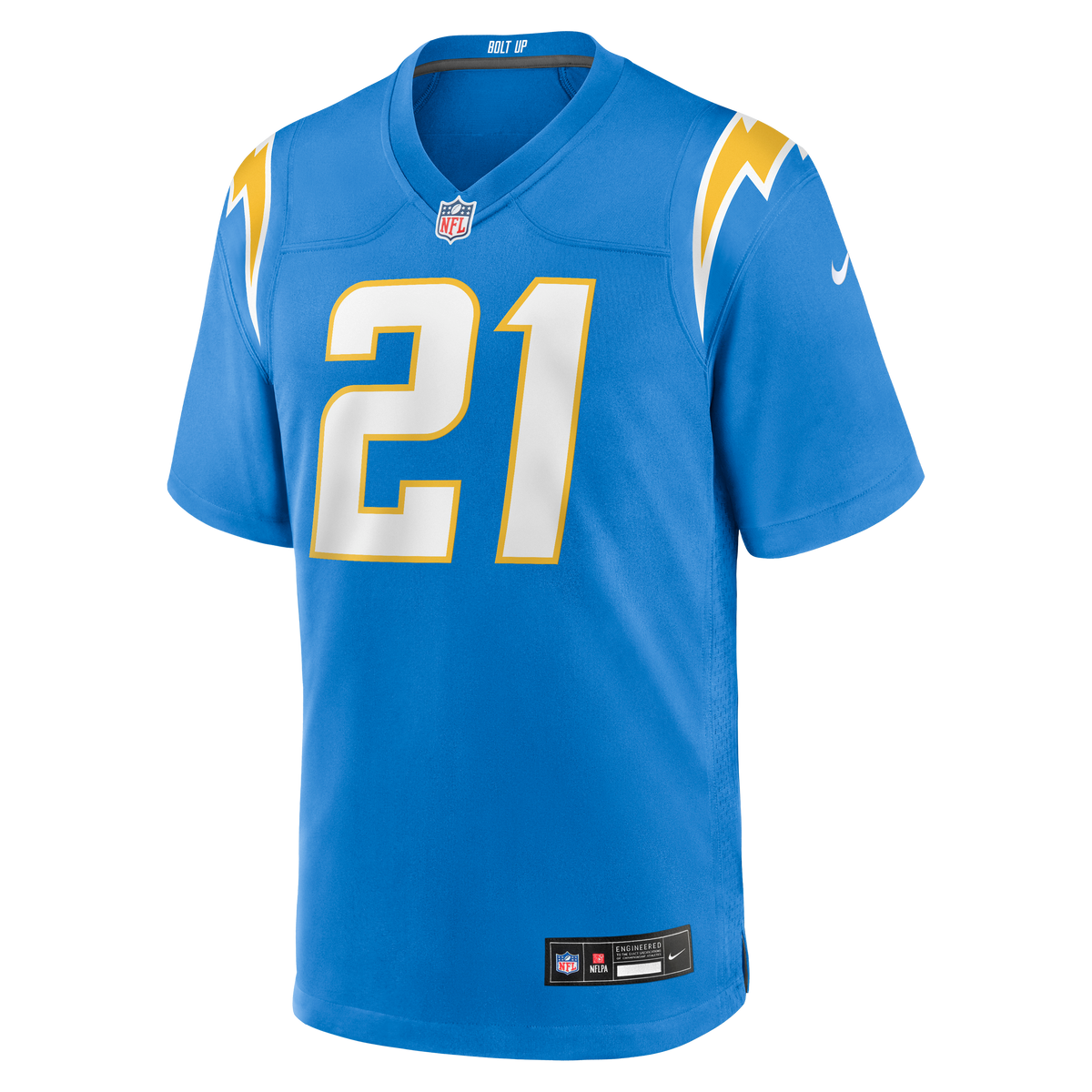 Men's Los Angeles Chargers John Hadl Nike Powder Blue Game Retired Player Jersey