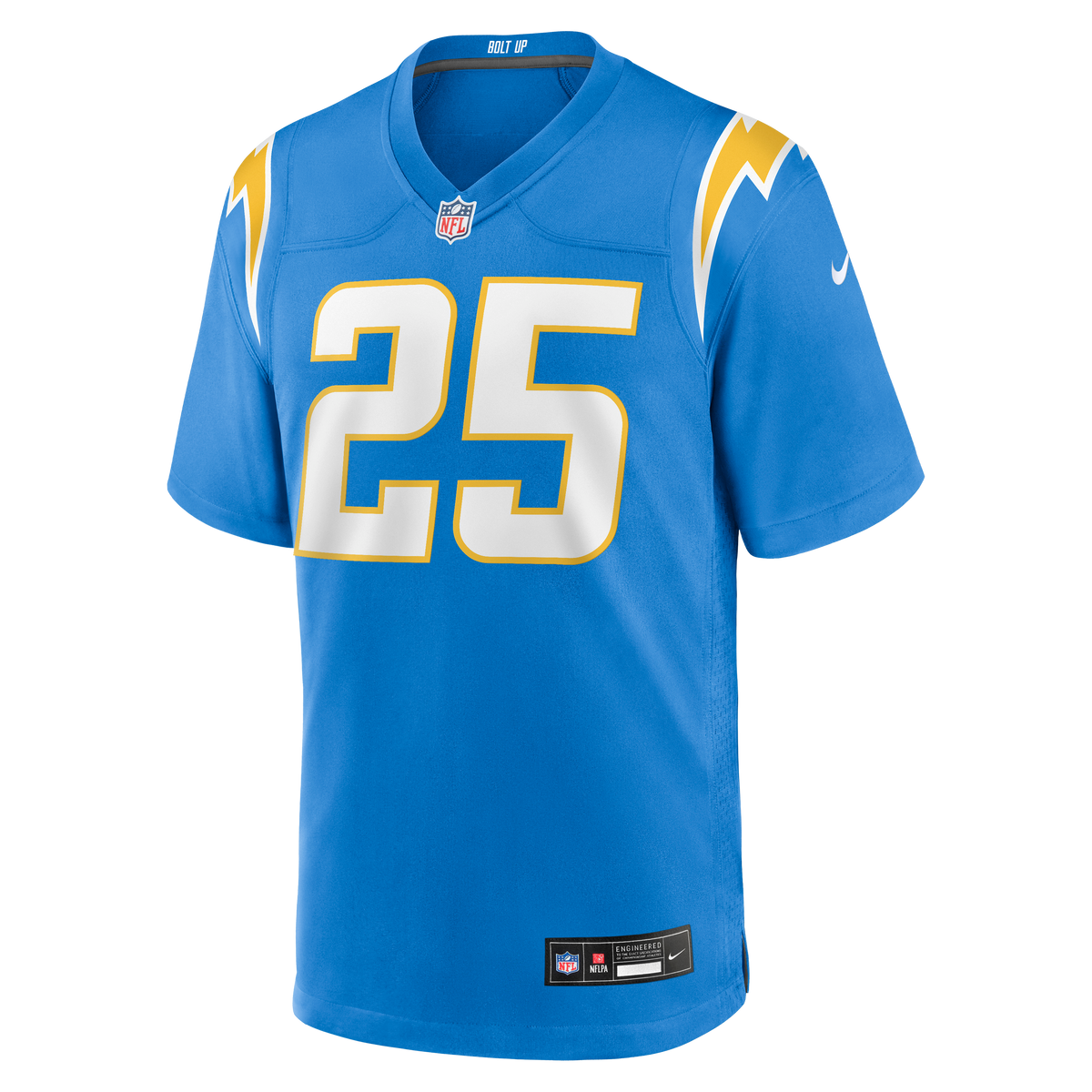 Men's Los Angeles Chargers Junior Colson Nike Powder Blue Team Game Jersey