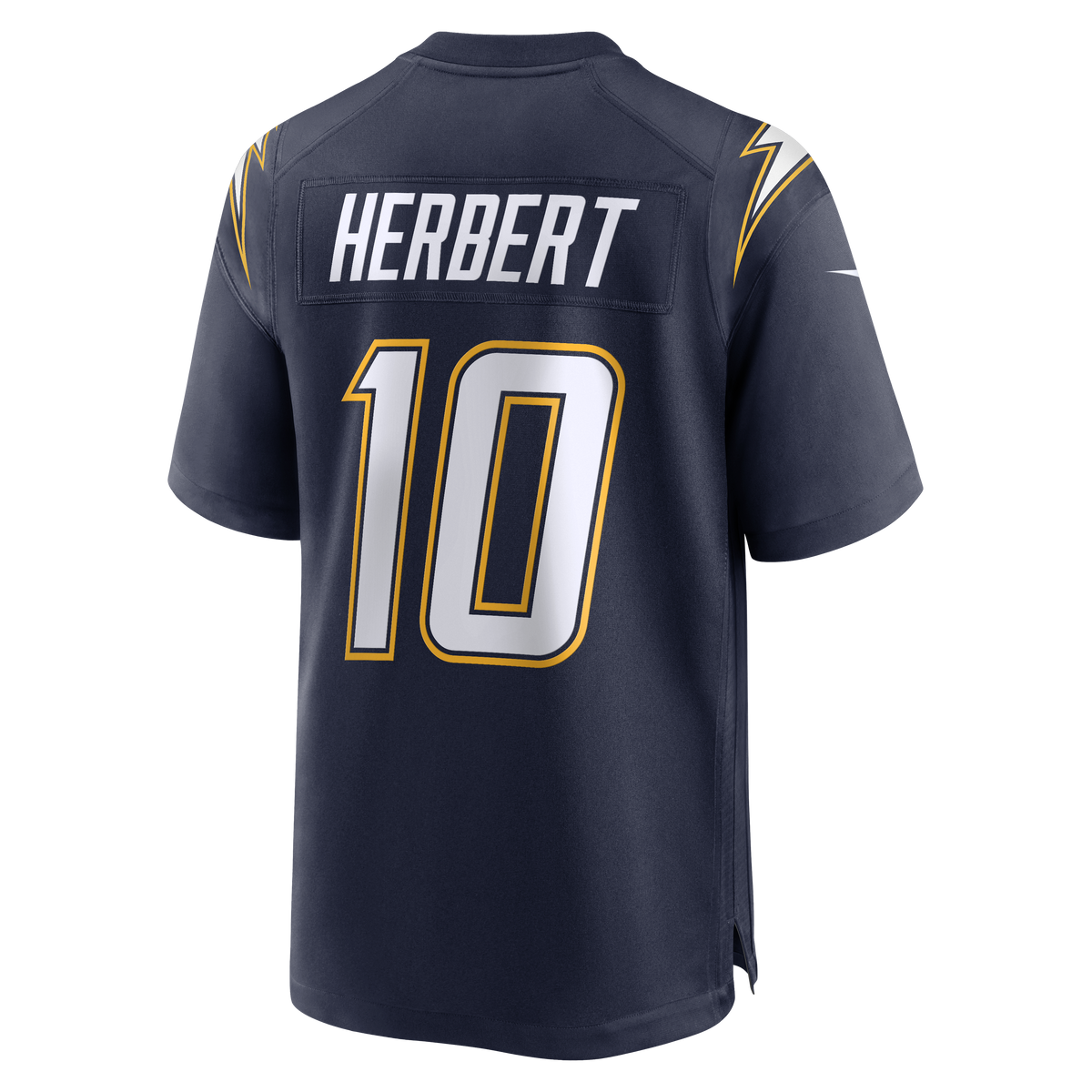 Men's Los Angeles Chargers Justin Herbert Nike Navy Alternate Super Chargers Game Player Jersey